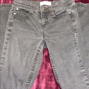 Plain Black Mudd jeans